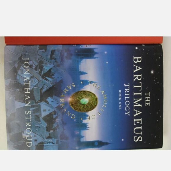COMPLETE SERIES The Bartimaeus Trilogy JONATHAN STROUD Amulet Golems Eye HB LOT. - Picture 4 of 6